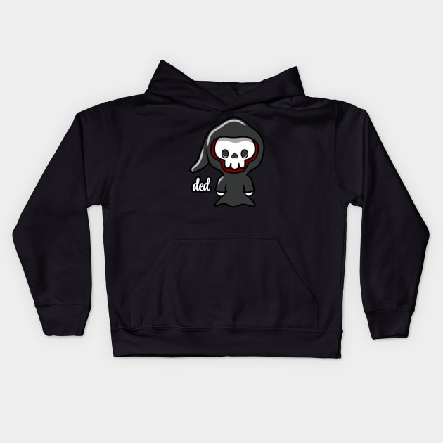 Grim Reaper - Ded Kids Hoodie by RD Doodles